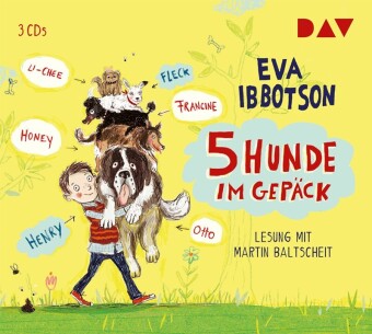 5 Hunde im Gepäck, 3 Audio-CDs