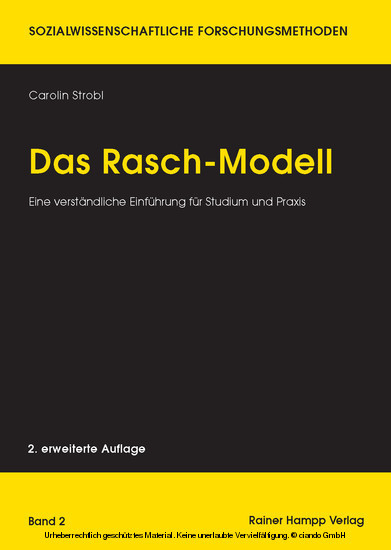 Das Rasch-Modell main product photo