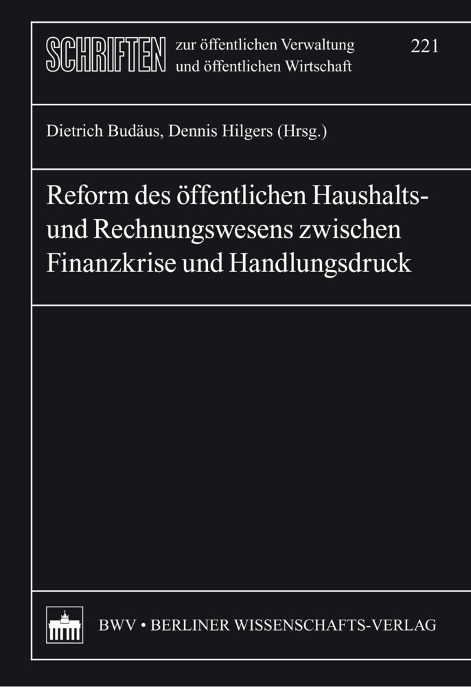 Reform des öffentlichen Haushalts- und Rechnungswesens zwischen Finanzkrise und Handlungsdruck main product photo