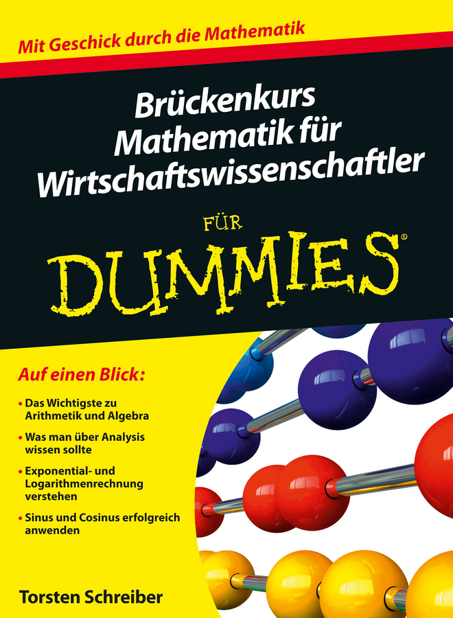 Brückenkurs Mathematik für Wirtschaftswissenschaftler für Dummies main product photo