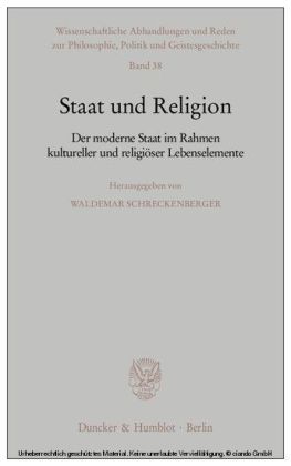 Staat und Religion. main product photo