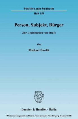 Person, Subjekt, Bürger.
