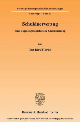 Schuldnerverzug.