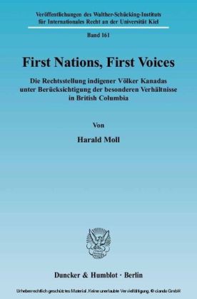 First Nations, First Voices.