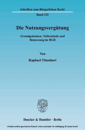 Die Nutzungsvergütung.