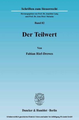 Der Teilwert.