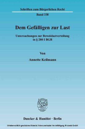 Dem Gefälligen zur Last.