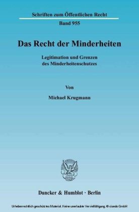 Das Recht der Minderheiten.