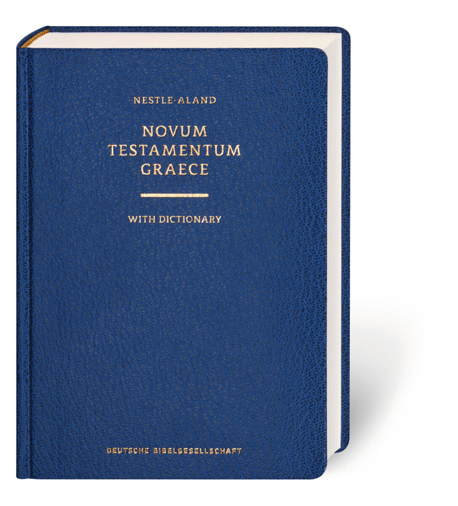 Novum Testamentum Graece, 28. revidierte Auflage, with Dictionary (Greek-Englisch) main product photo