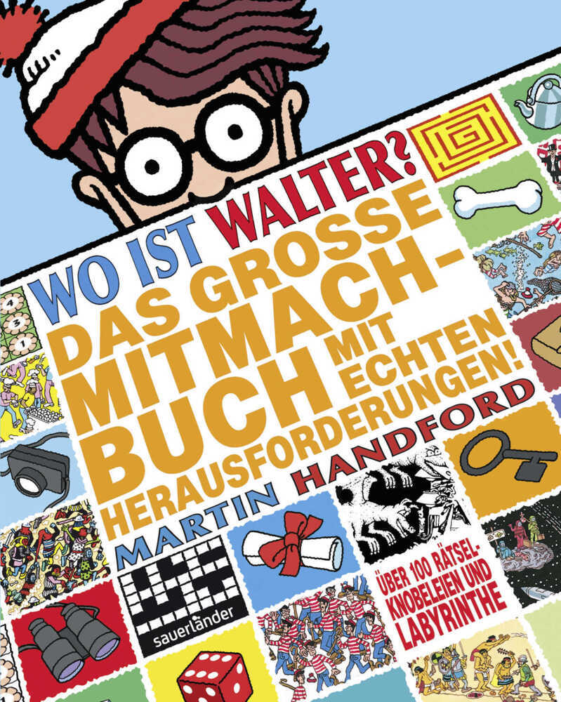 Wo ist Walter? Das große Mitmachbuch mit echten Herausforderungen main product photo