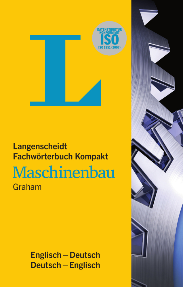 Langenscheidt Fachwörterbuch Kompakt Maschinenbau Englisch main product photo