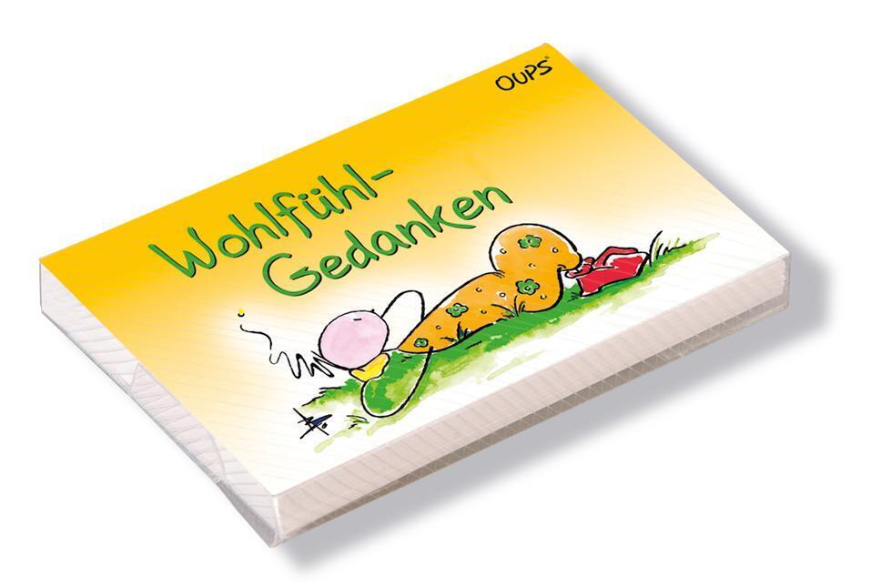 Oups Kärtchenbox - "Wohlfühlgedanken" main product photo