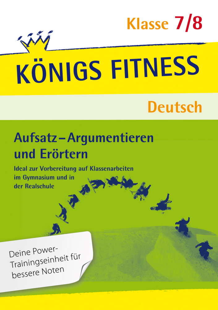 Aufsatz - Argumentieren und Erörtern. Deutsch Klasse 7/8 main product photo