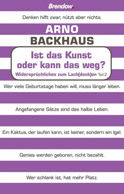 Ist das Kunst oder kann das weg? main product photo