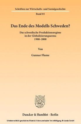 Das Ende des Modells Schweden?