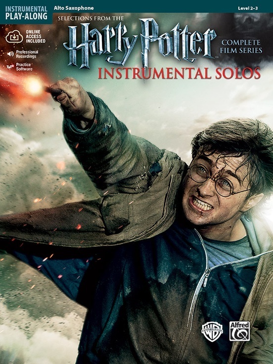 Harry Potter Instrumental Solos - Alto Saxophone, w. MP3-CD main product photo
