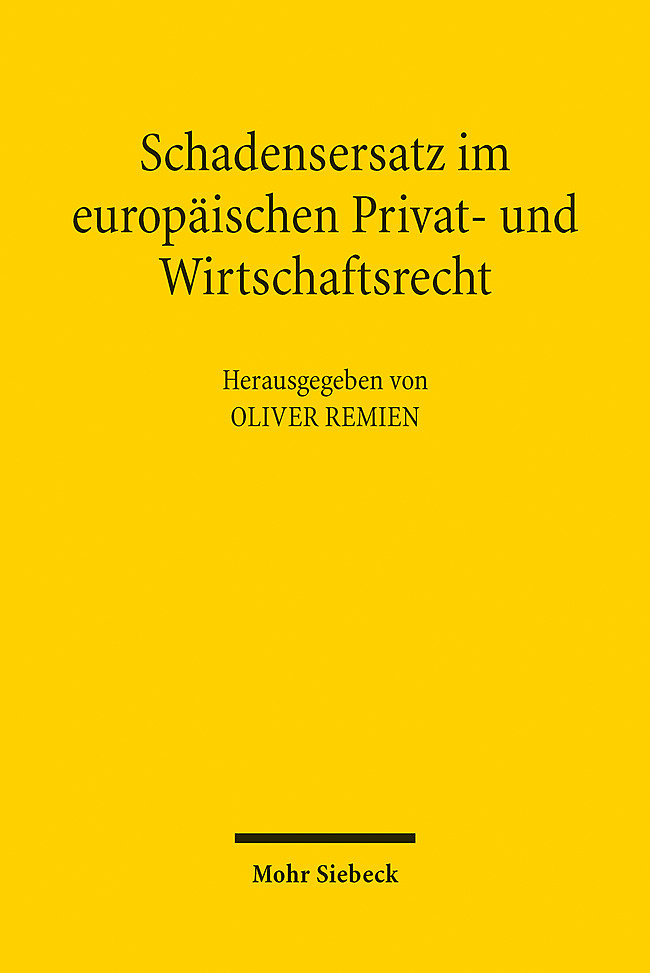 Schadensersatz im europäischen Privat- und Wirtschaftsrecht main product photo