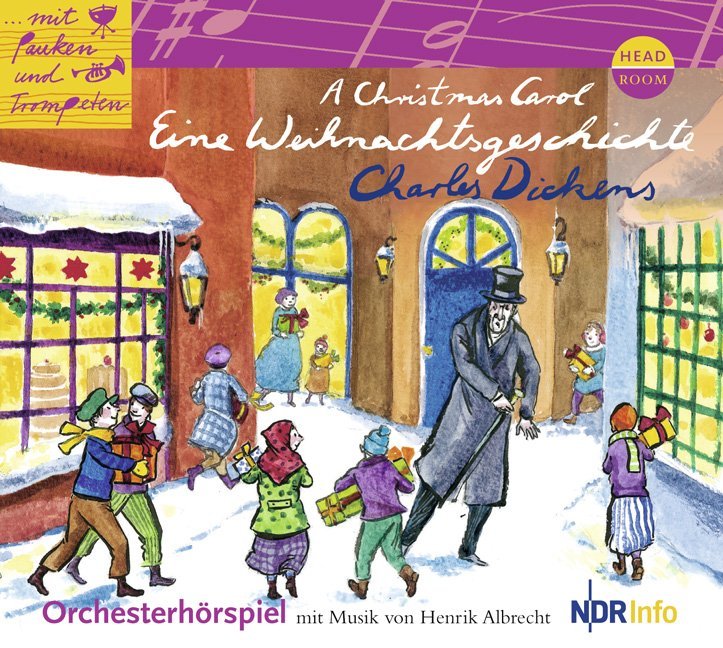 A Christmas Carol, Eine Weihnachtsgeschichte, 1 Audio-CD main product photo