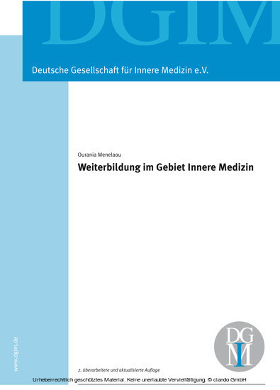 Weiterbildung im Gebiet Innere Medizin main product photo