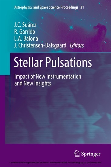 Stellar Pulsations main product photo