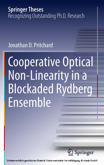 Cooperative Optical Non-Linearity in a Blockaded Rydberg Ensemble main product photo