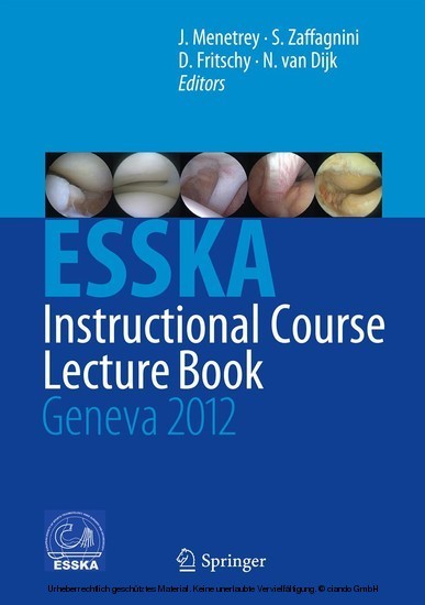ESSKA Instructional Course Lecture Book main product photo