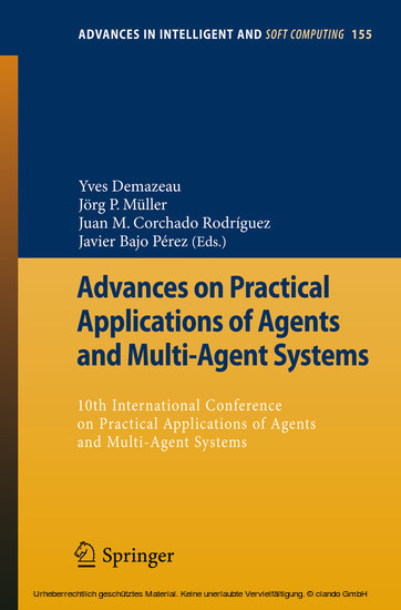 Advances on Practical Applications of Agents and Multi-Agent Systems main product photo