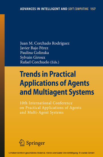 Trends in Practical Applications of Agents and Multiagent Systems main product photo