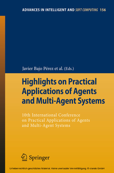 Highlights on Practical Applications of Agents and Multi-Agent Systems main product photo