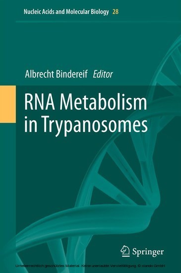 RNA Metabolism in Trypanosomes main product photo