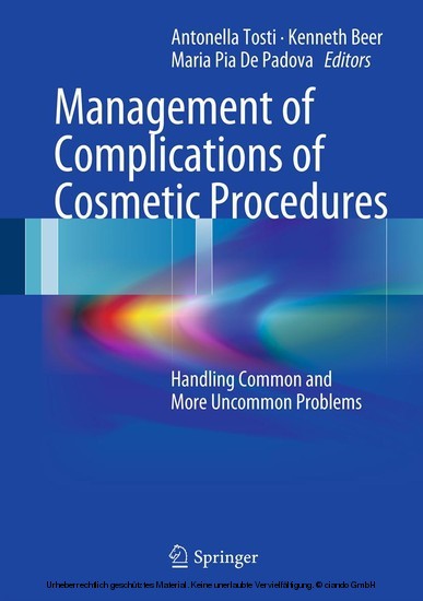 Management of Complications of Cosmetic Procedures main product photo
