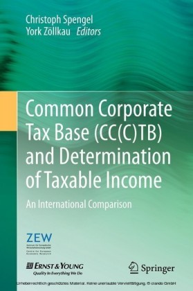 Common Corporate Tax Base (CC(C)TB) and Determination of Taxable Income