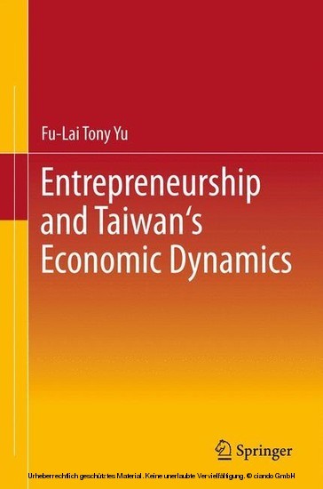 Entrepreneurship and Taiwan's Economic Dynamics main product photo