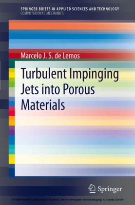 Turbulent Impinging Jets into Porous Materials