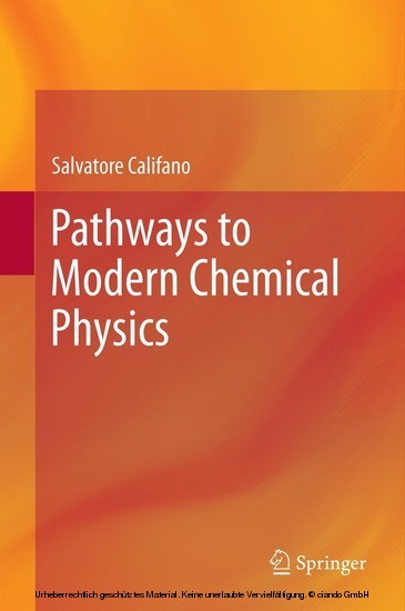 Pathways to Modern Chemical Physics main product photo