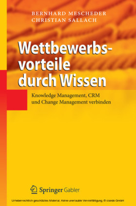 Wettbewerbsvorteile durch Wissen