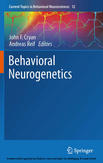Behavioral Neurogenetics main product photo