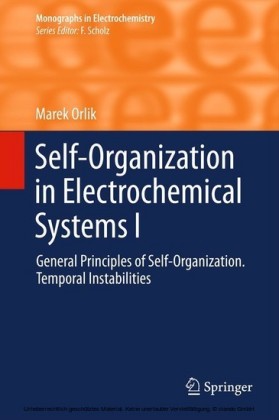 Self-Organization in Electrochemical Systems I