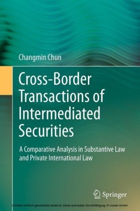 Cross-border Transactions of Intermediated Securities
