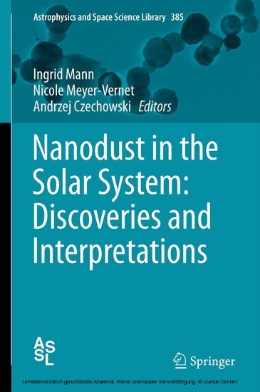 Nanodust in the Solar System: Discoveries and Interpretations main product photo