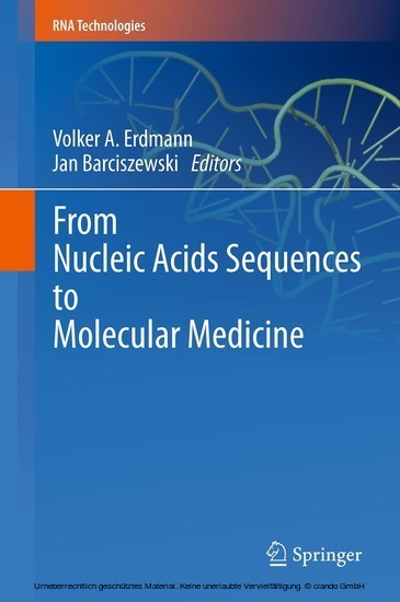 From Nucleic Acids Sequences to Molecular Medicine main product photo