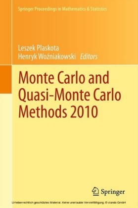 Monte Carlo and  Quasi-Monte Carlo Methods 2010