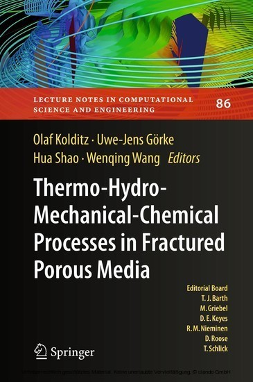 Thermo-Hydro-Mechanical-Chemical Processes in Porous Media main product photo