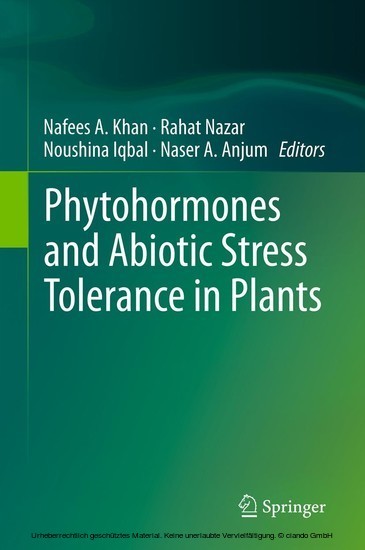 Phytohormones and Abiotic Stress Tolerance in Plants main product photo
