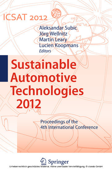 Sustainable Automotive Technologies 2012 main product photo