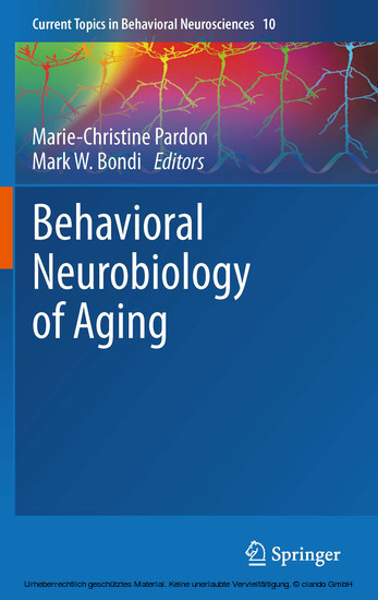 Behavioral Neurobiology of Aging main product photo