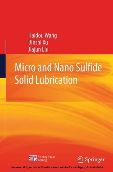 Micro and Nano Sulfide Solid Lubrication main product photo