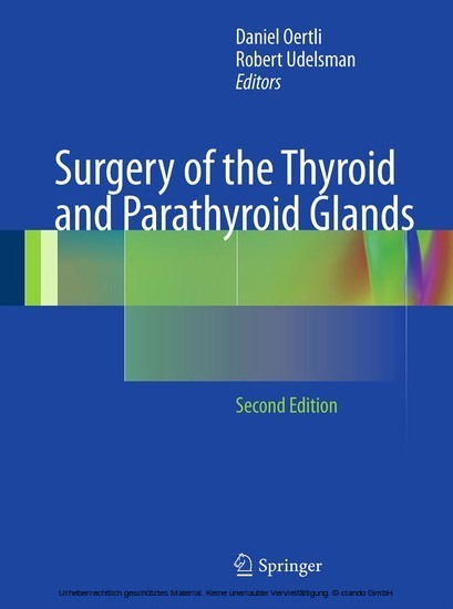 Surgery of the Thyroid and Parathyroid Glands main product photo