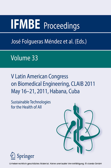 V Latin American Congress on Biomedical Engineering CLAIB 2011 May 16-21, 2011, Habana, Cuba main product photo