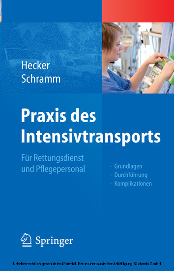 Praxis des Intensivtransports main product photo